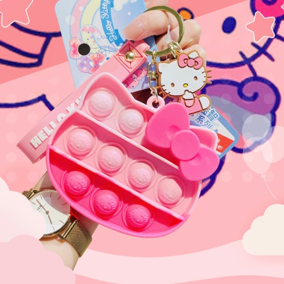 Hello Kitty Accessories Hello Kitty Pop It Keychain Poshmark